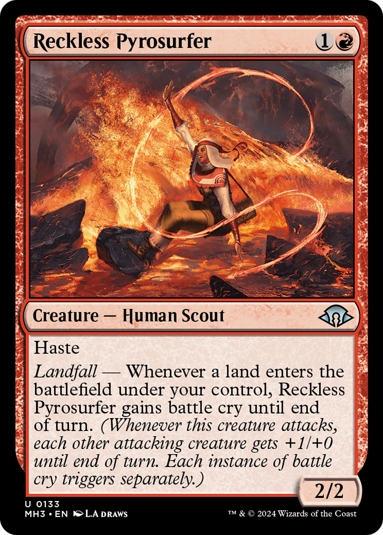Reckless Pyrosurfer [Modern Horizons 3] | Good Games Cannington
