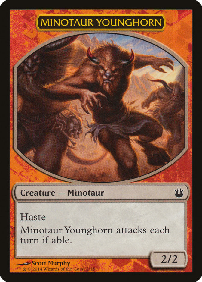 Minotaur Younghorn [Born of the Gods Battle the Horde] | Good Games Cannington