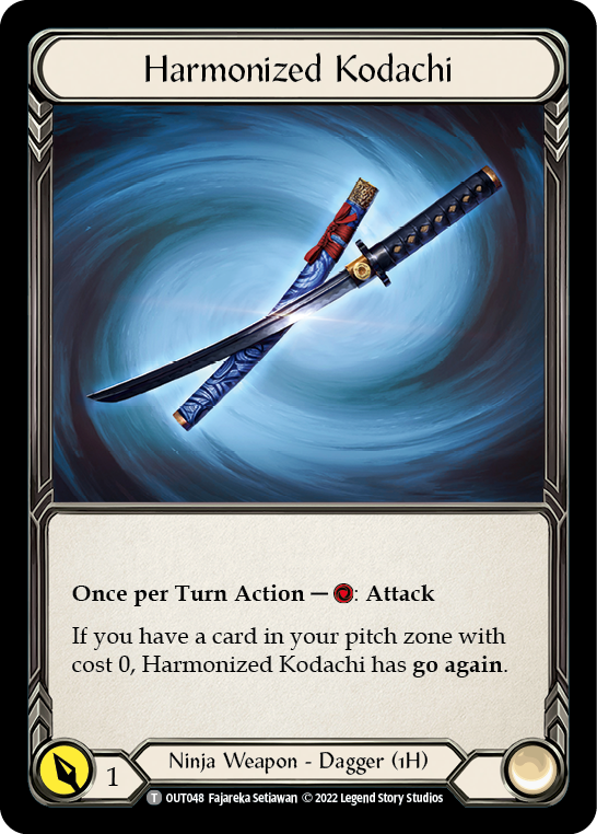 Harmonized Kodachi [OUT048] (Outsiders) | Good Games Cannington