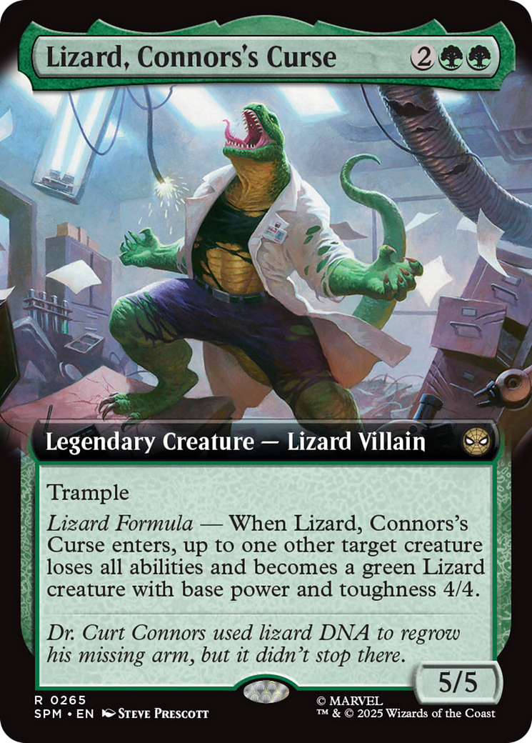 Lizard, Connors's Curse (Extended Art) [Marvel's Spider-Man] | Good Games Cannington