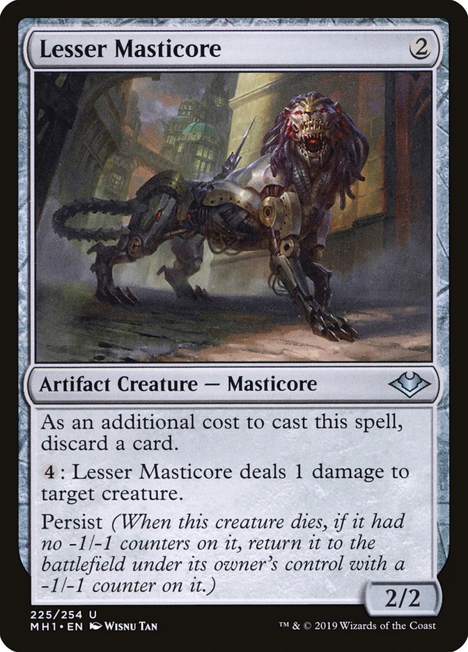 Lesser Masticore [Modern Horizons] | Good Games Cannington