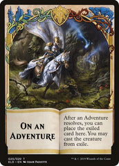 On An Adventure // Spirit Double-Sided Token [Challenger Decks 2020 Tokens] | Good Games Cannington