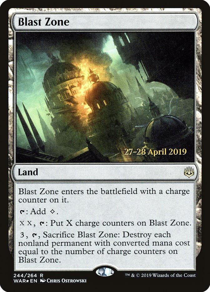 Blast Zone [War of the Spark Prerelease Promos] | Good Games Cannington