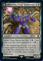Blitzwing, Cruel Tormentor // Blitzwing, Adaptive Assailant [Transformers] | Good Games Cannington