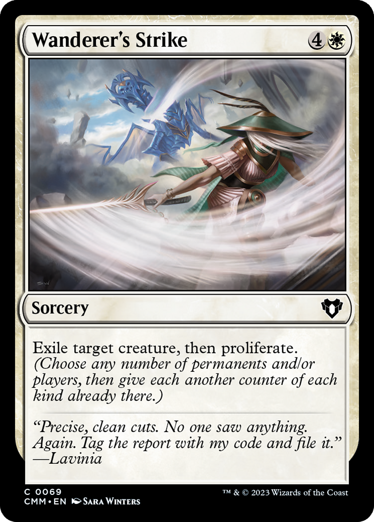 Wanderer's Strike [Commander Masters] | Good Games Cannington