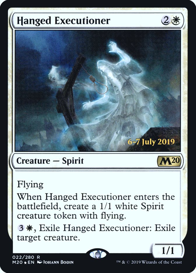 Hanged Executioner [Core Set 2020 Prerelease Promos] | Good Games Cannington