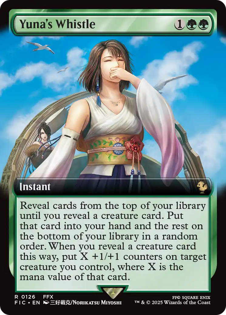 Yuna's Whistle (Extended Art) [FINAL FANTASY Commander] | Good Games Cannington