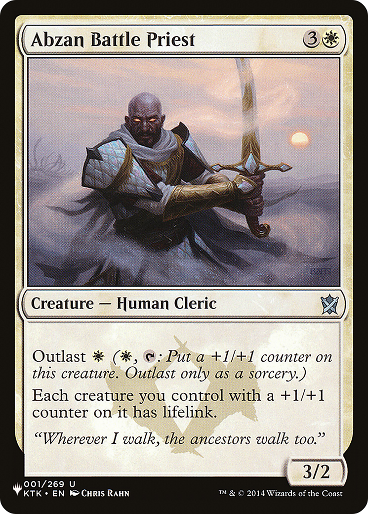Abzan Battle Priest [The List] | Good Games Cannington