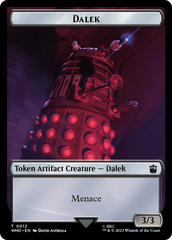 Dalek // Food (0027) Double-Sided Token [Doctor Who Tokens] | Good Games Cannington