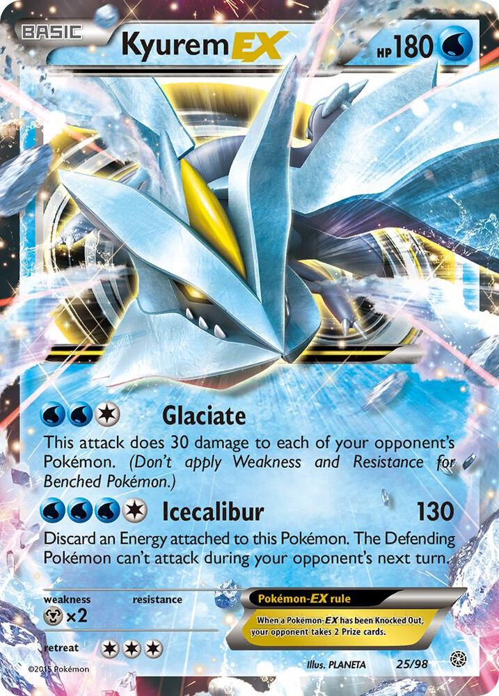 Kyurem EX 25/98 (XY - Ancient Origins)  - Holofoil | Good Games Cannington