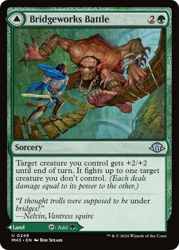 Bridgeworks Battle // Tanglespan Bridgeworks [Modern Horizons 3] | Good Games Cannington