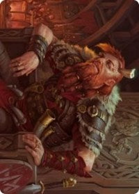 Arni Brokenbrow Art Card [Kaldheim Art Series] | Good Games Cannington