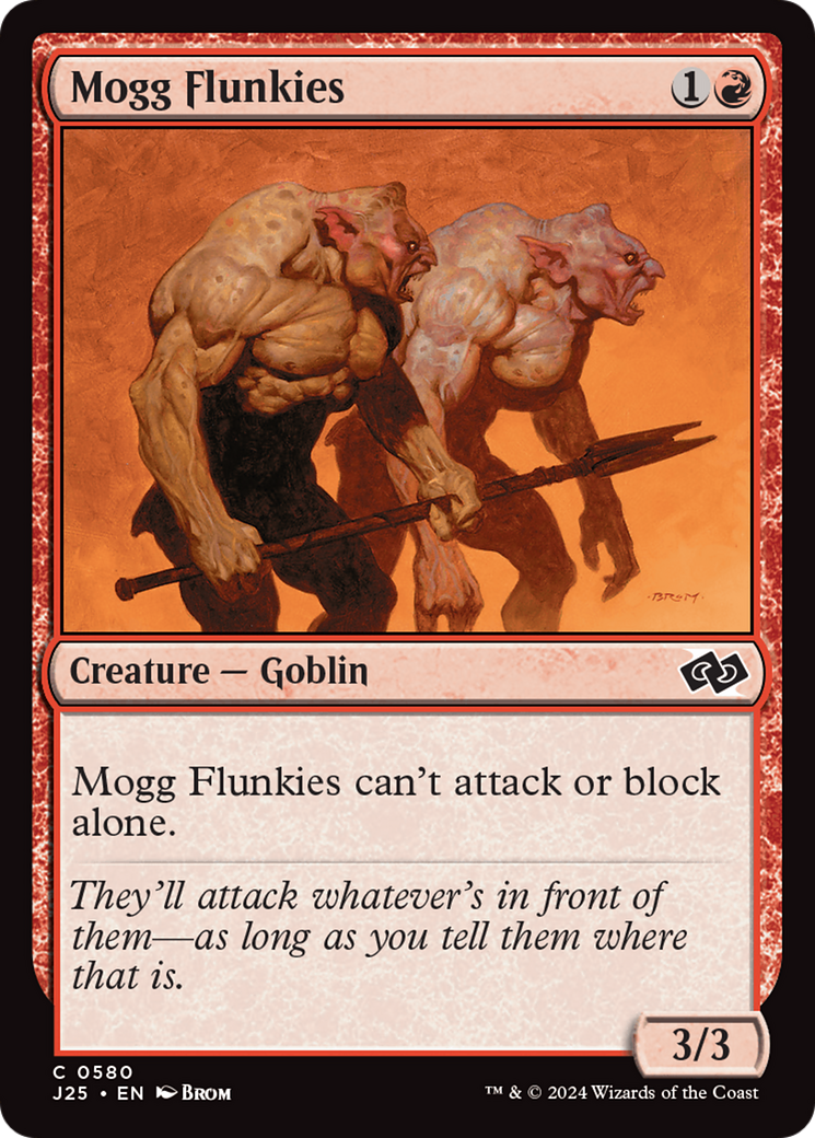 Mogg Flunkies [Foundations Jumpstart] | Good Games Cannington