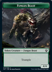 Demon // Fungus Beast Double-Sided Token [Commander 2021 Tokens] | Good Games Cannington