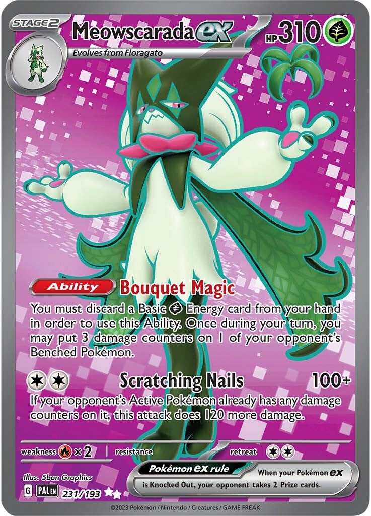 Meowscarada ex (231/193) [Scarlet & Violet: Paldea Evolved] | Good Games Cannington