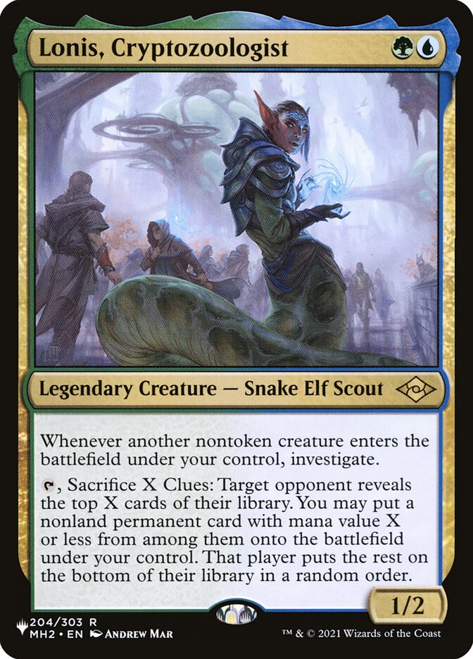 Lonis, Cryptozoologist [The List] | Good Games Cannington