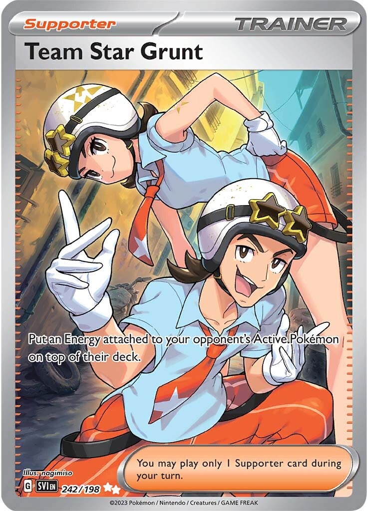 Team Star Grunt (242/198) [Scarlet & Violet: Base Set] | Good Games Cannington