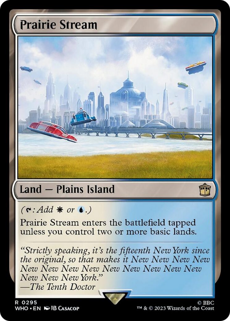 Prairie Stream [Doctor Who] | Good Games Cannington