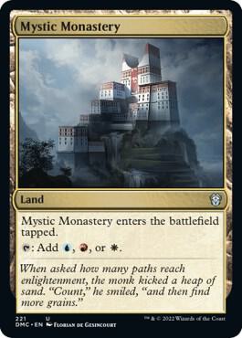 Mystic Monastery 221/50 (Commander: Dominaria United)  | Good Games Cannington