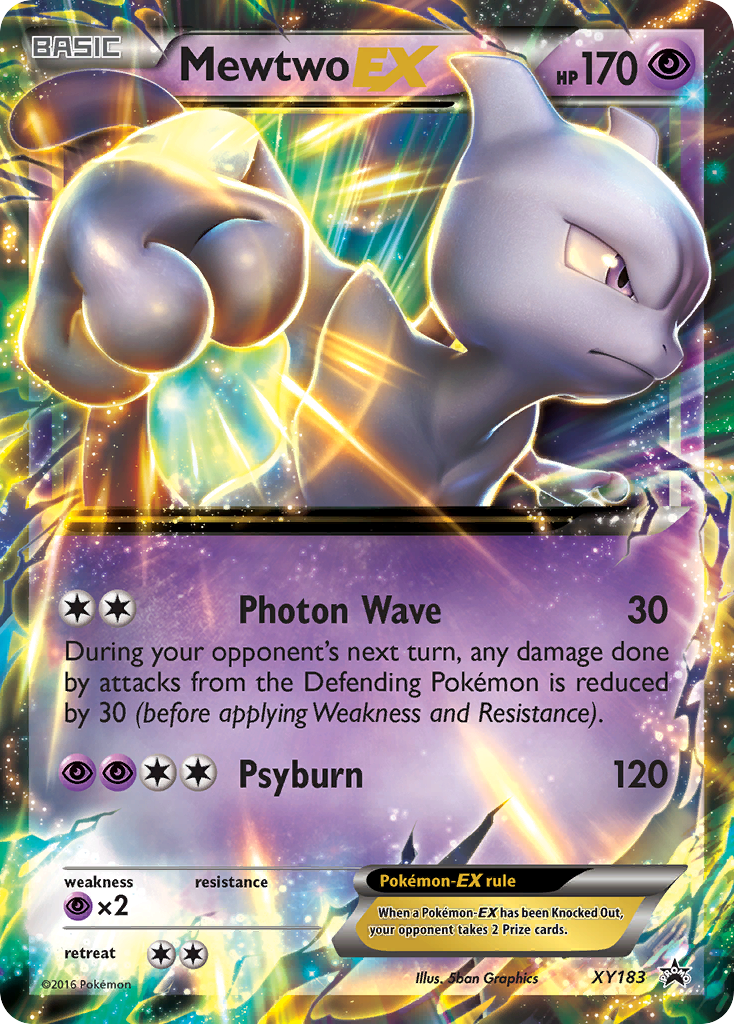 Mewtwo EX (XY183) [XY: Black Star Promos] | Good Games Cannington