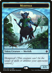 Merfolk // Treasure Double-Sided Token [Friday Night Magic 2018] | Good Games Cannington