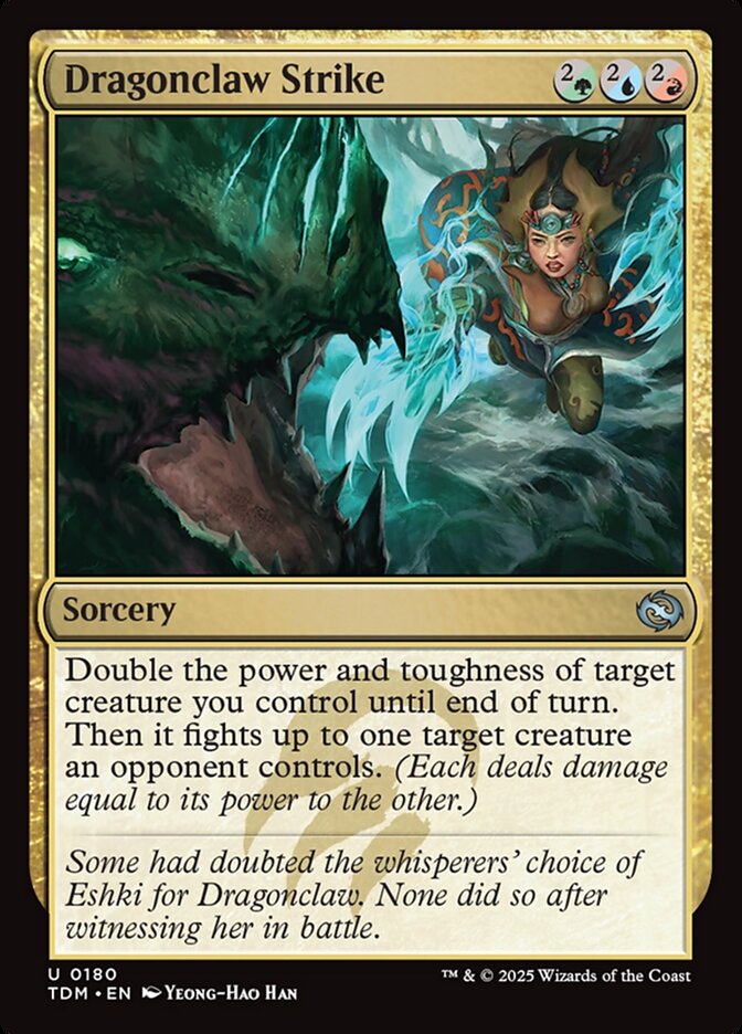 Dragonclaw Strike 180 (Tarkir: Dragonstorm)  | Good Games Cannington