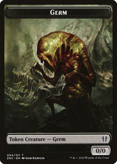 Faerie Rogue // Germ Double-Sided Token [Zendikar Rising Commander Tokens] | Good Games Cannington