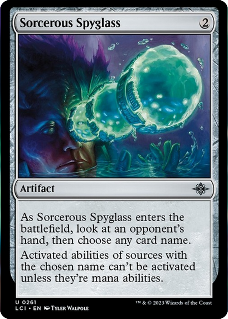 Sorcerous Spyglass [The Lost Caverns of Ixalan] | Good Games Cannington