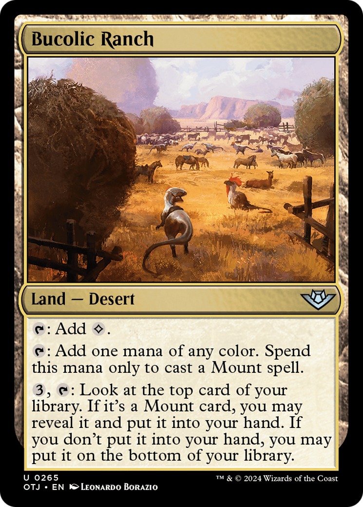 Bucolic Ranch [Outlaws of Thunder Junction] | Good Games Cannington
