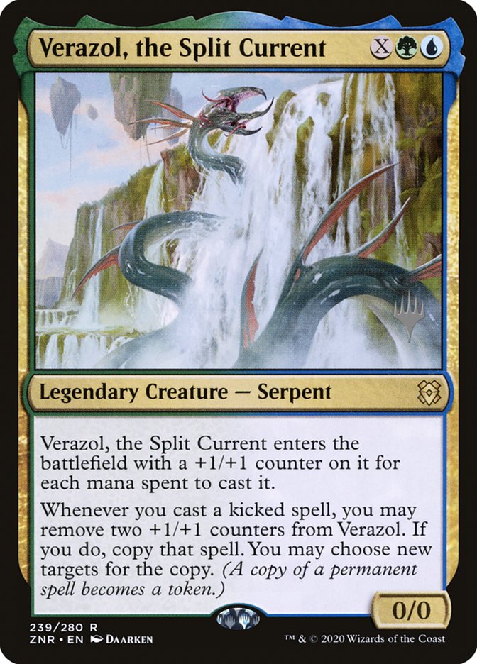 Verazol, the Split Current (Promo Pack) [Zendikar Rising Promos] | Good Games Cannington