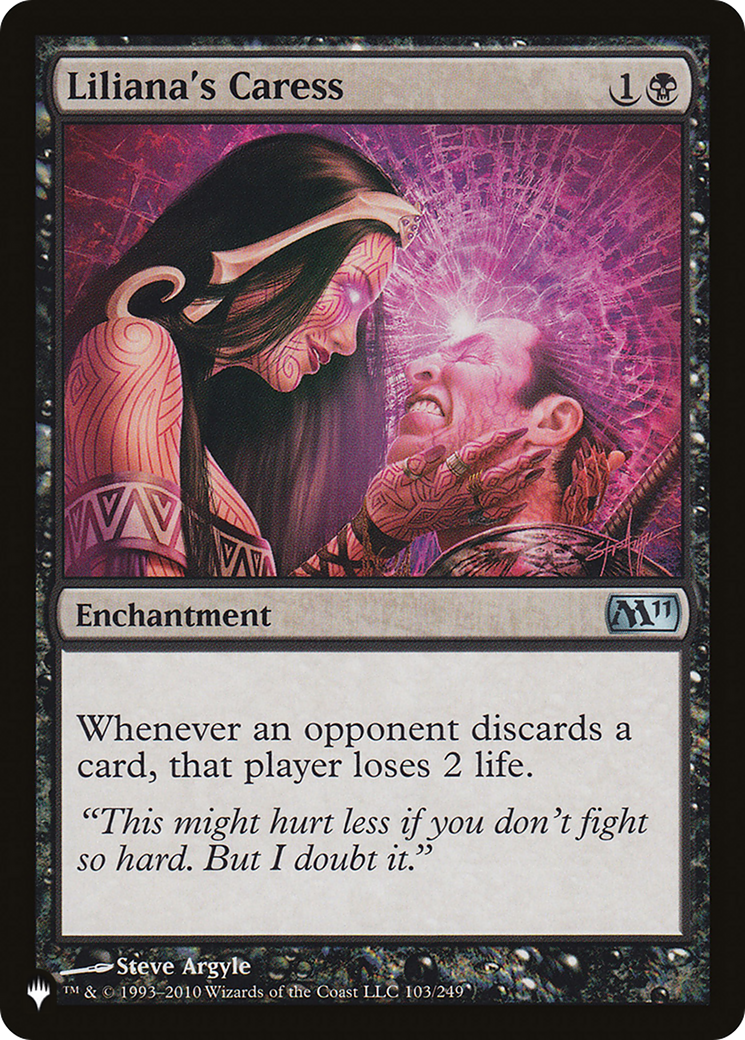 Liliana's Caress [The List] | Good Games Cannington