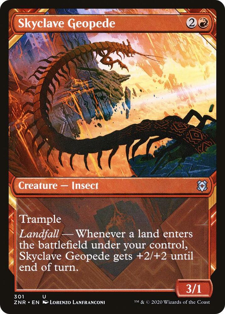 Skyclave Geopede 301 (Zendikar Rising)  | Good Games Cannington