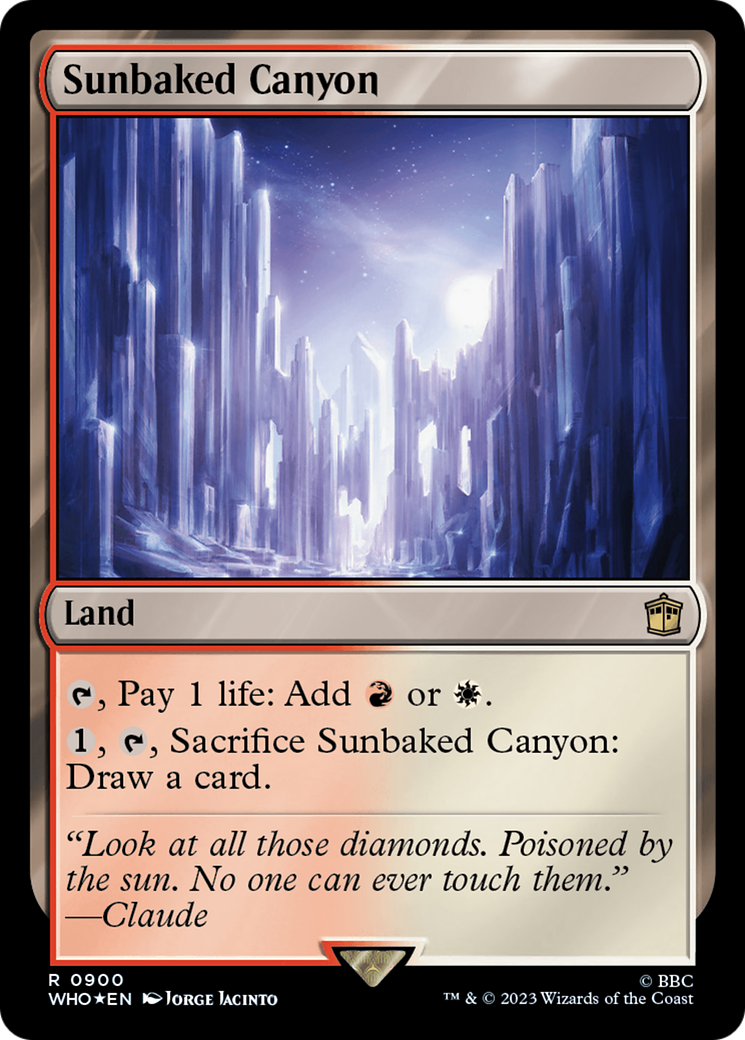 Sunbaked Canyon (Surge Foil) [Doctor Who] | Good Games Cannington