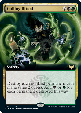 Culling Ritual (Extended Art) [Strixhaven: School of Mages] | Good Games Cannington