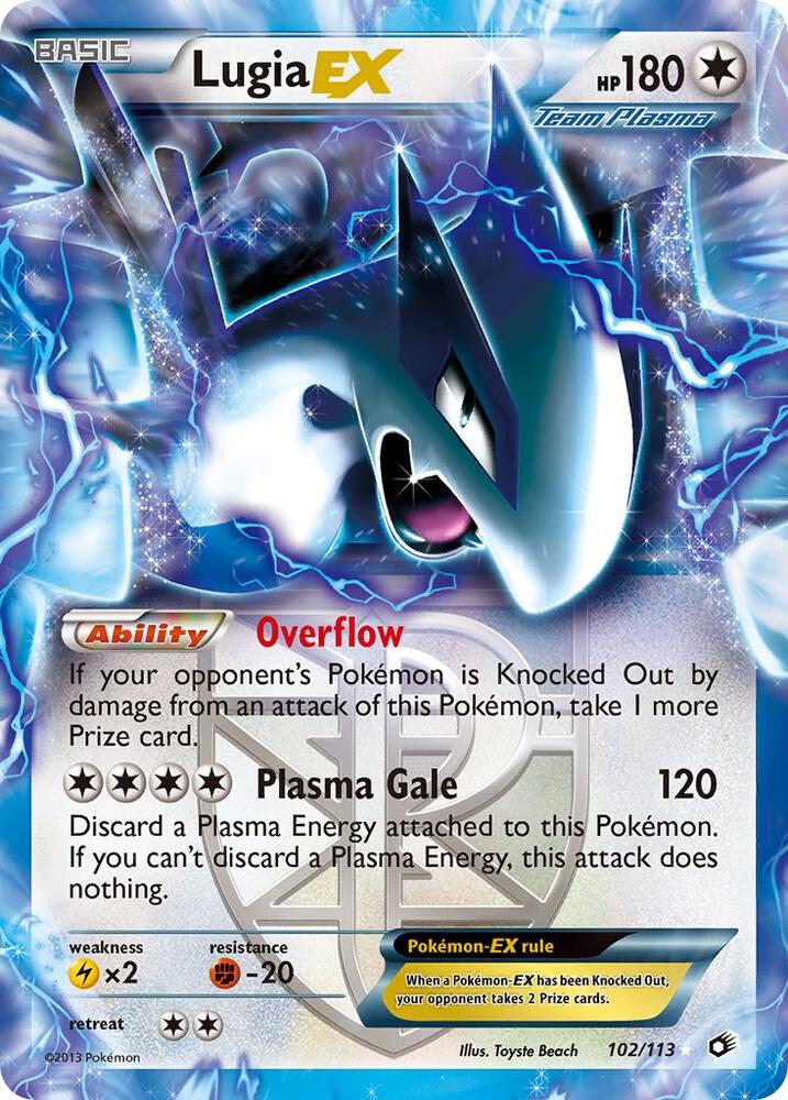 Lugia EX Team Plasma 102/113 (Legendary Treasures)  - Holofoil | Good Games Cannington