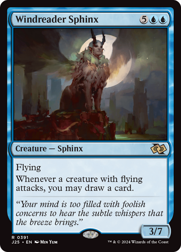 Windreader Sphinx [Foundations Jumpstart] | Good Games Cannington
