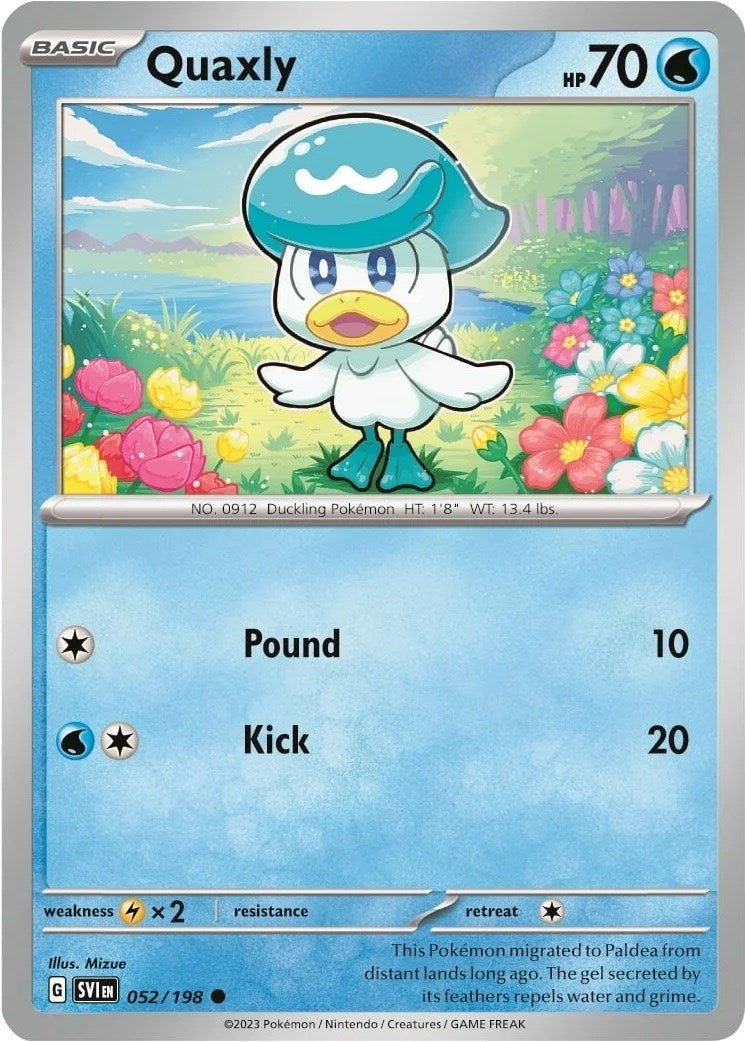 Quaxly (052/198) (Paldea Collection) [Scarlet & Violet: Base Set] | Good Games Cannington