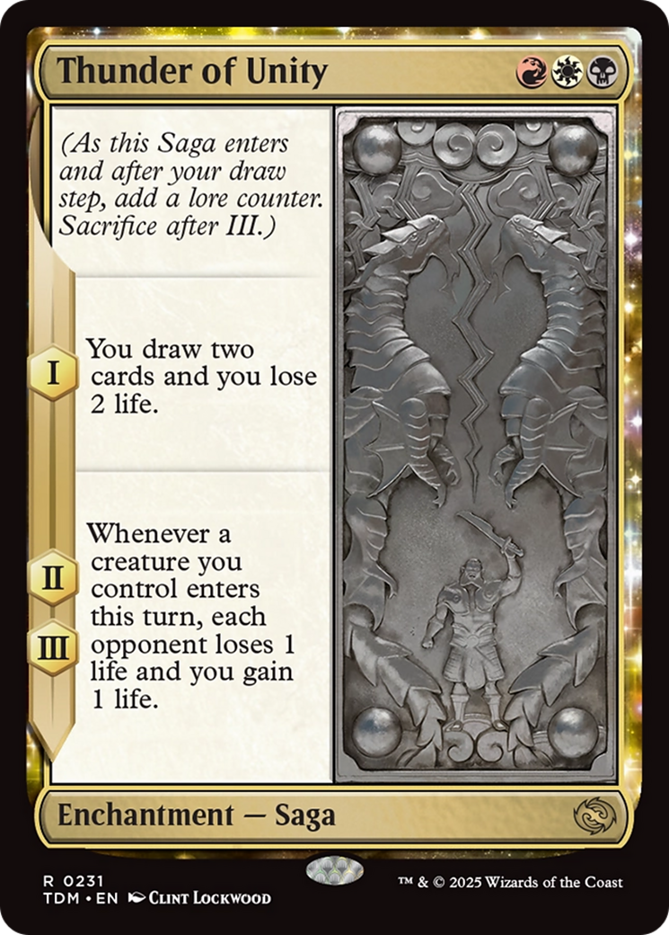 Thunder of Unity [Tarkir: Dragonstorm] | Good Games Cannington