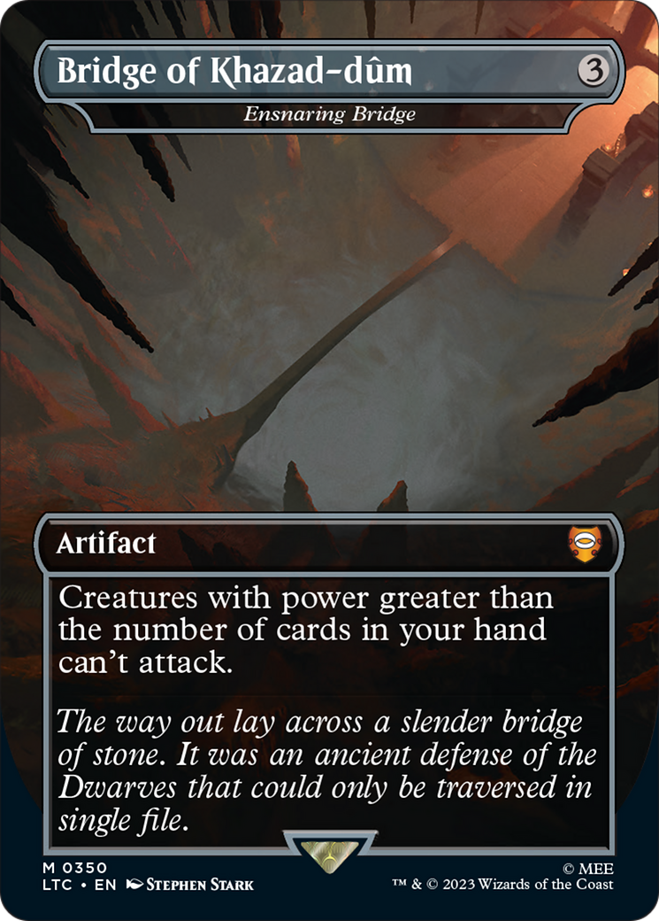 Bridge of Khazad-dum - Ensnaring Bridge [The Lord of the Rings: Tales of Middle-Earth Commander] | Good Games Cannington