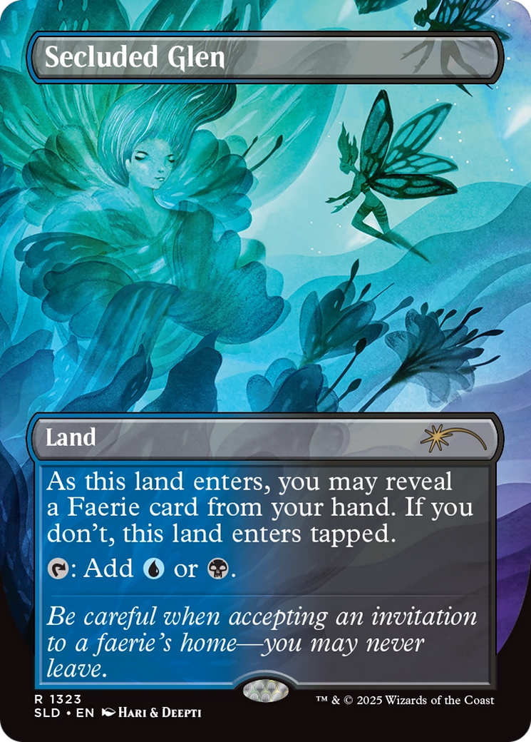 Secluded Glen (Rainbow Foil) [Secret Lair Drop Series] | Good Games Cannington