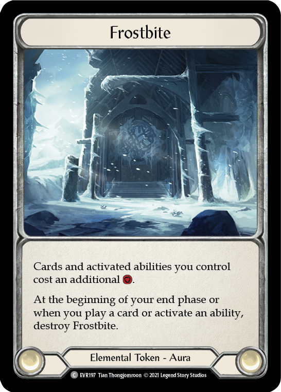Frostbite [EVR197] (Everfest)  1st Edition Rainbow Foil | Good Games Cannington