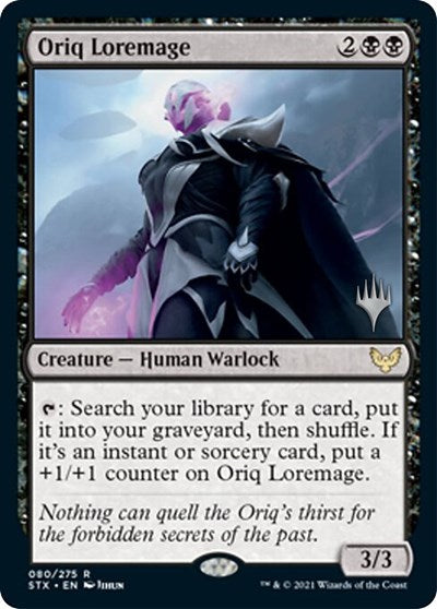 Oriq Loremage (Promo Pack) [Strixhaven: School of Mages Promos] | Good Games Cannington