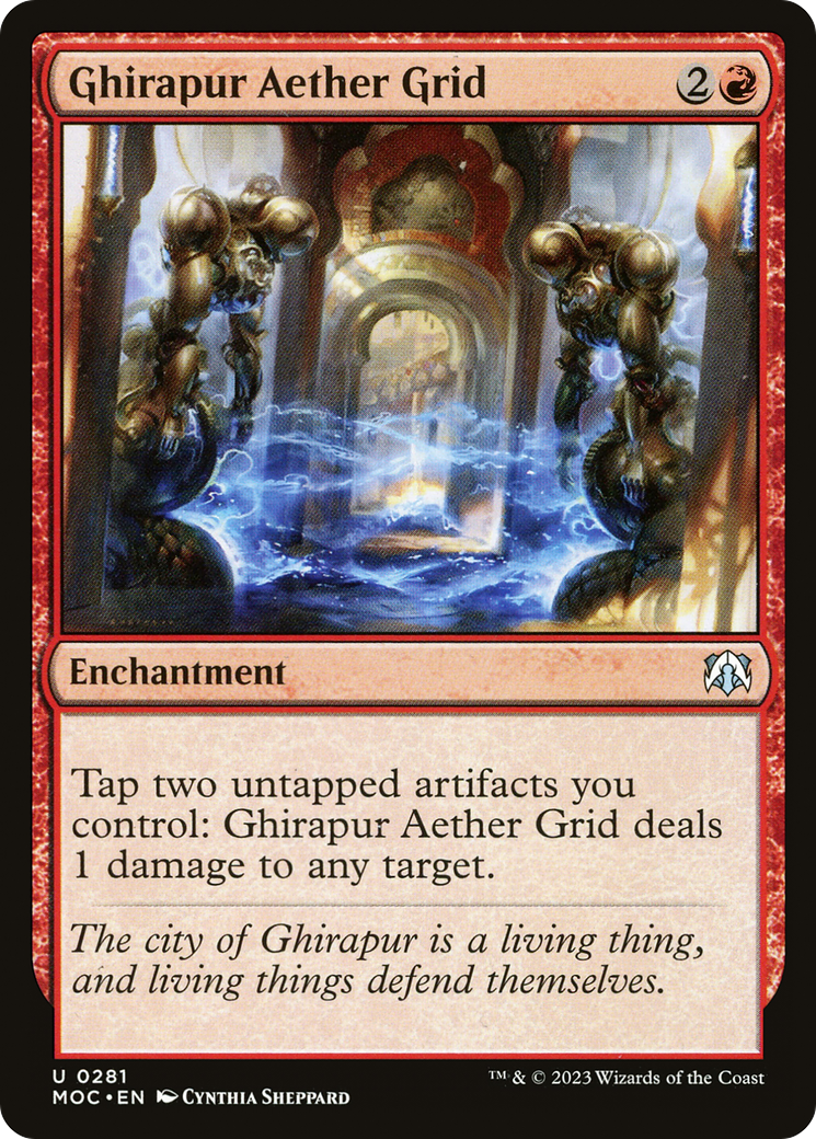 Ghirapur Aether Grid [March of the Machine Commander] | Good Games Cannington