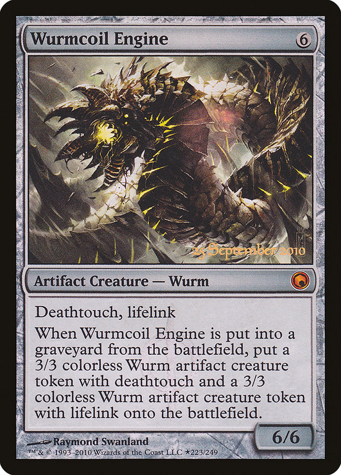 Wurmcoil Engine [Scars of Mirrodin Prerelease Promos] | Good Games Cannington