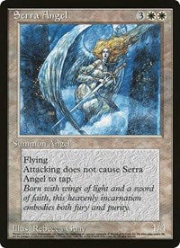 Serra Angel [alternate art] (Oversized) [Oversize Cards] | Good Games Cannington