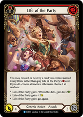 Life of the Party (Red) [EVR161] (Everfest)  1st Edition Normal | Good Games Cannington