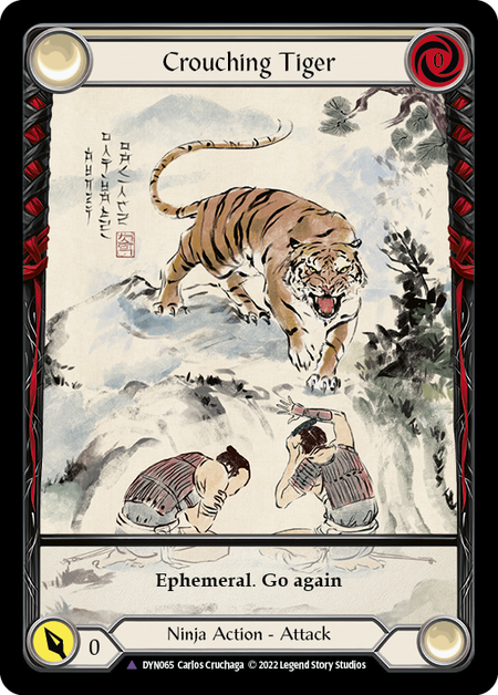 Crouching Tiger (Marvel) [DYN065] (Dynasty)  Cold Foil | Good Games Cannington