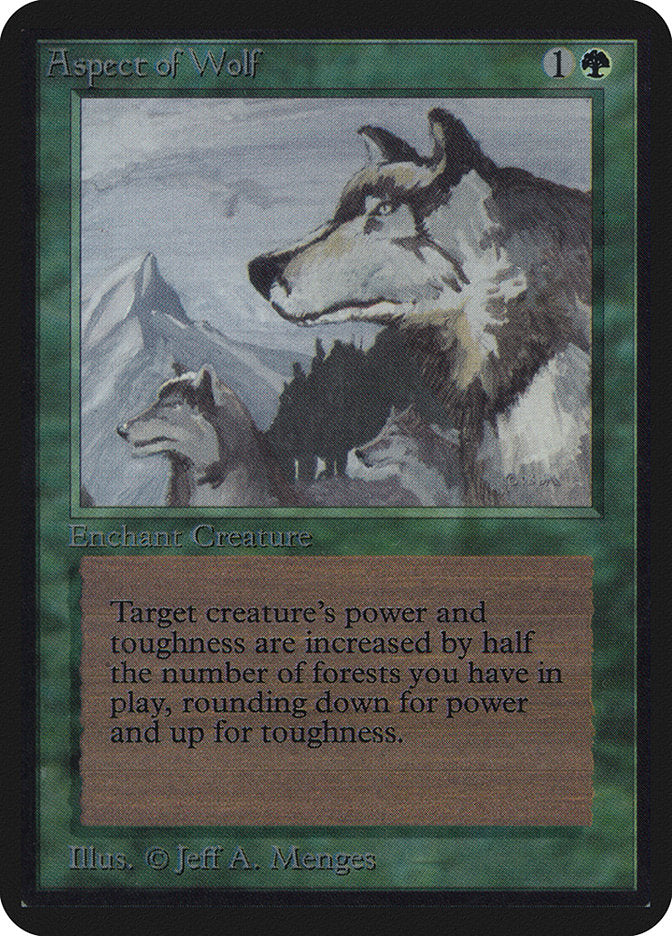 Aspect of Wolf [Alpha Edition] | Good Games Cannington