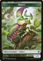 Drake // Insect Double-Sided Token [Zendikar Rising Tokens] | Good Games Cannington