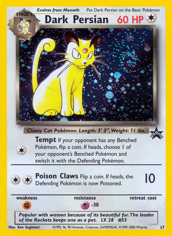 Dark Persian (17) [Wizards of the Coast: Black Star Promos] | Good Games Cannington